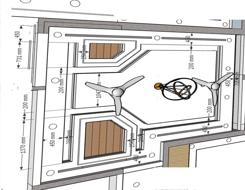 Ceiling Work Process
